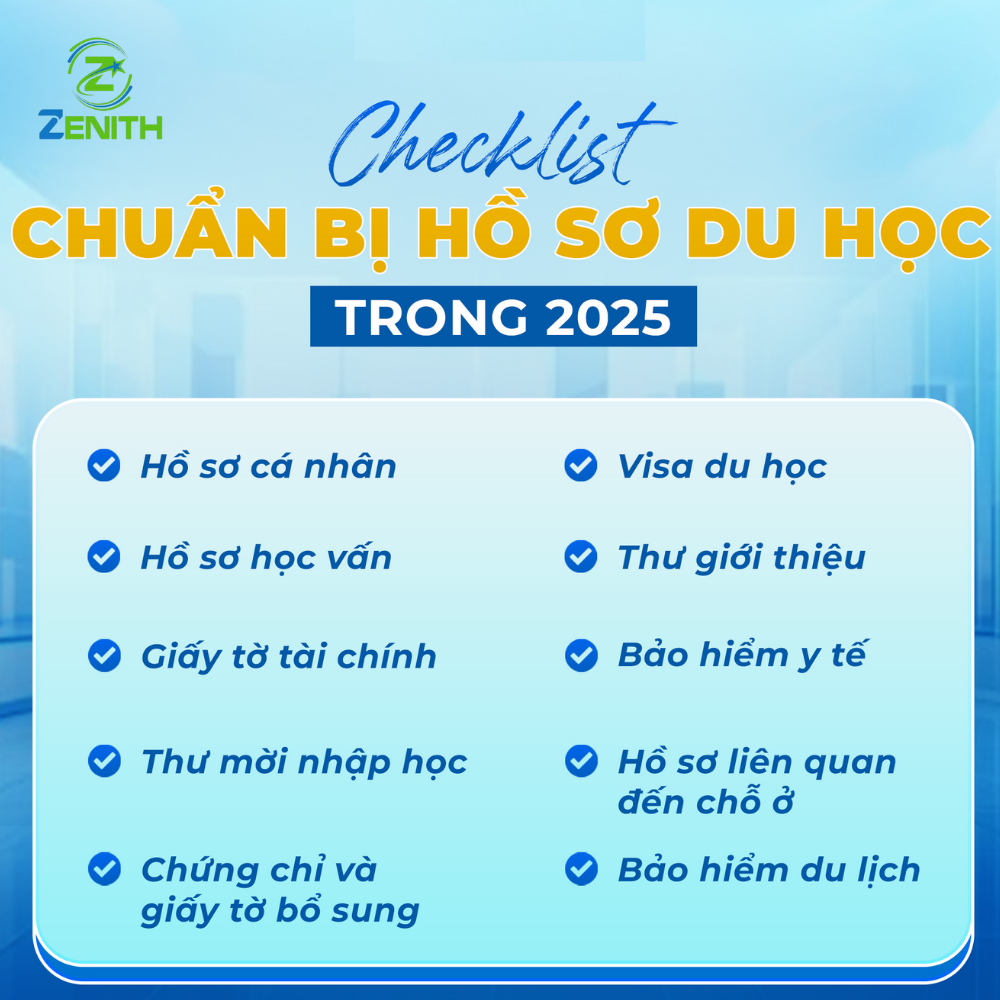 Check list Trung tâm du học Hàn Quốc
