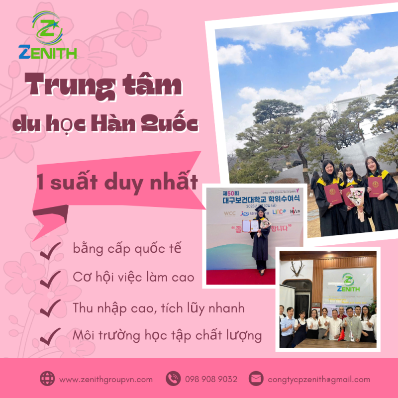Trung Tâm Du học Hàn Quốc
