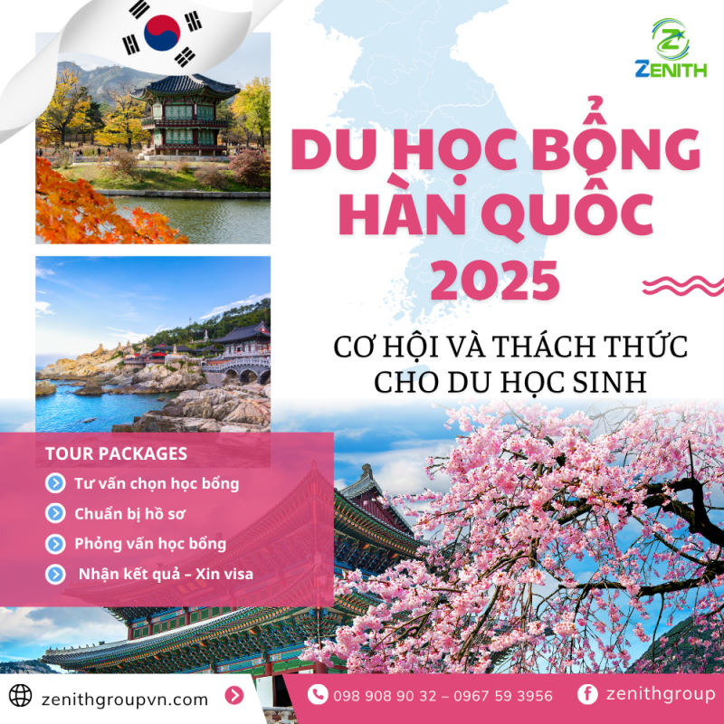 học bổng du học hàn quốc