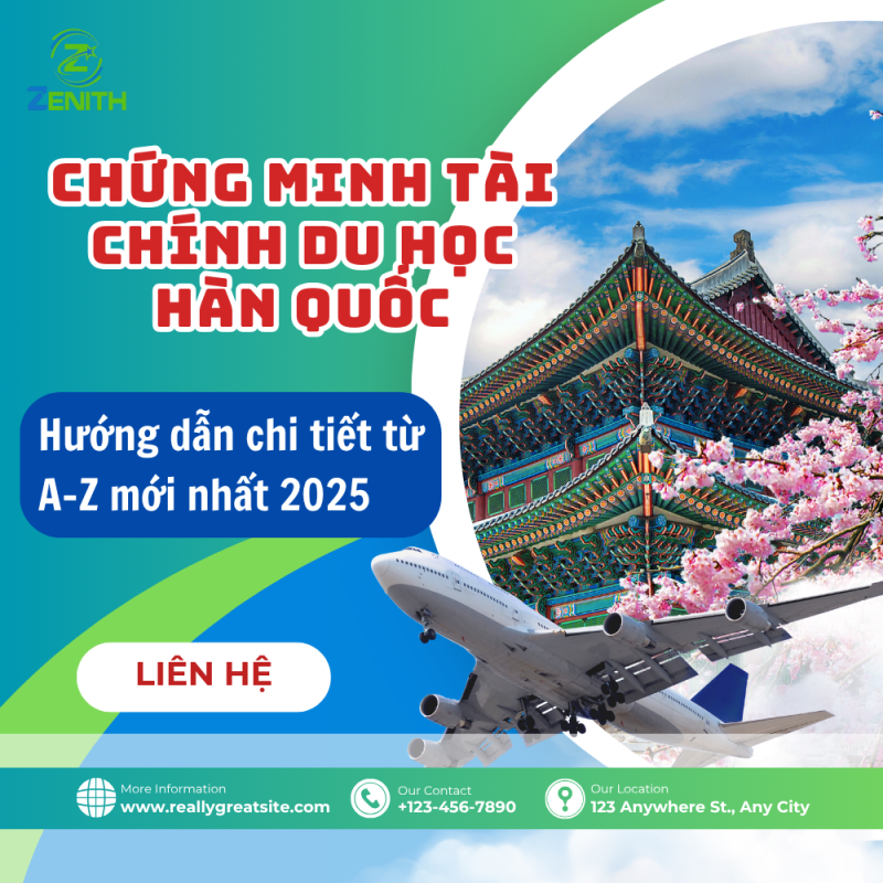 chứng minh tài chính du học hàn quốc