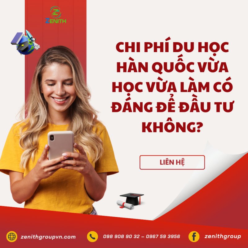 chi phí du học hàn quốc