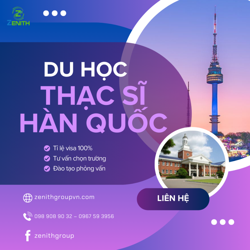 du học thạc sĩ hàn quốc