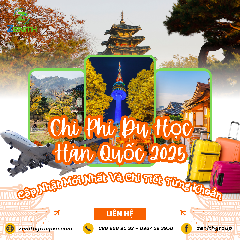 chi phí du học hàn quốc
