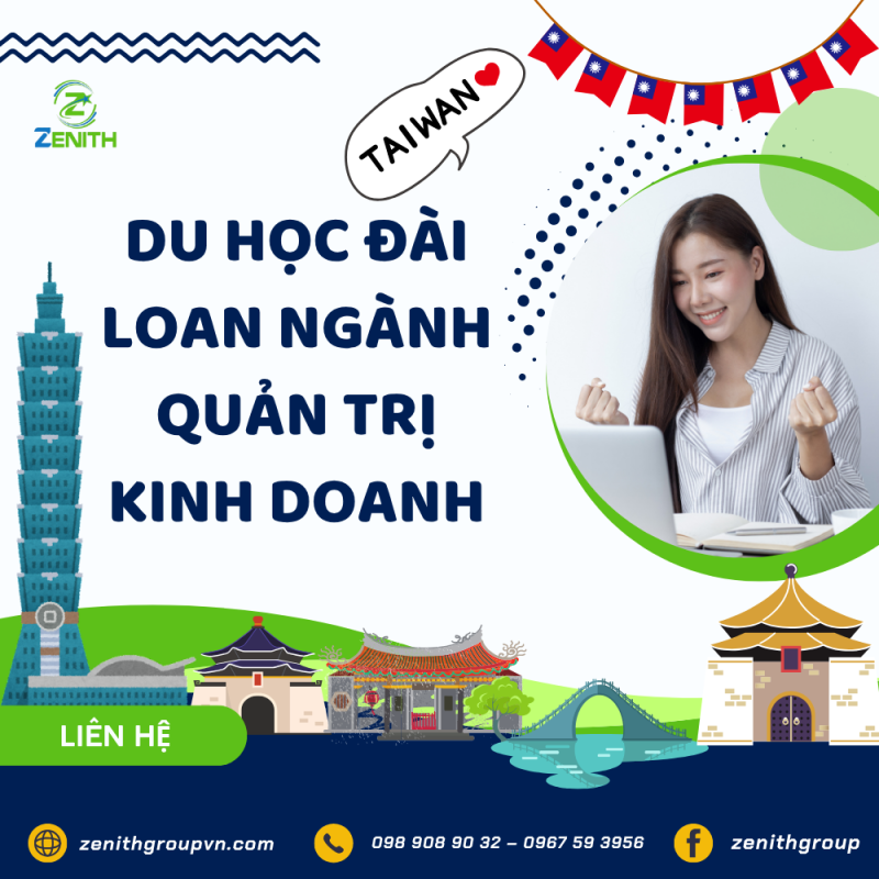 Du học Đài Loan ngành quản trị kinh doanh